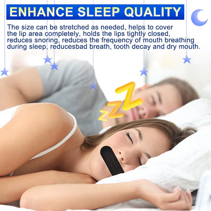 30/90/150Pcs Mouth Tape Sleeping anti Snoring Sleep Best Breathing Nasal Strips Improved Sleeping Snoring Relief Sleeping Mouth
